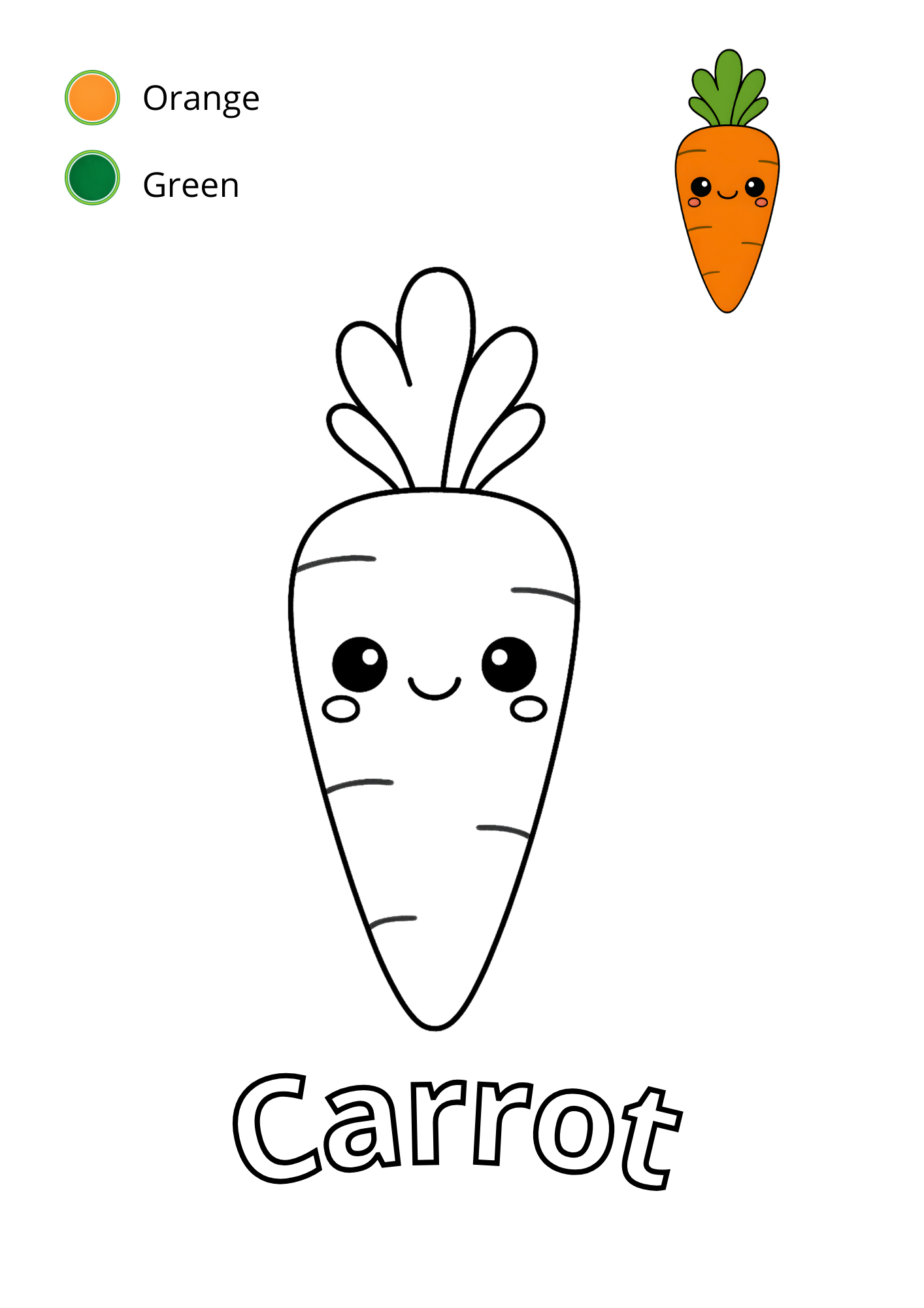 Aprendiendo colores con frutas