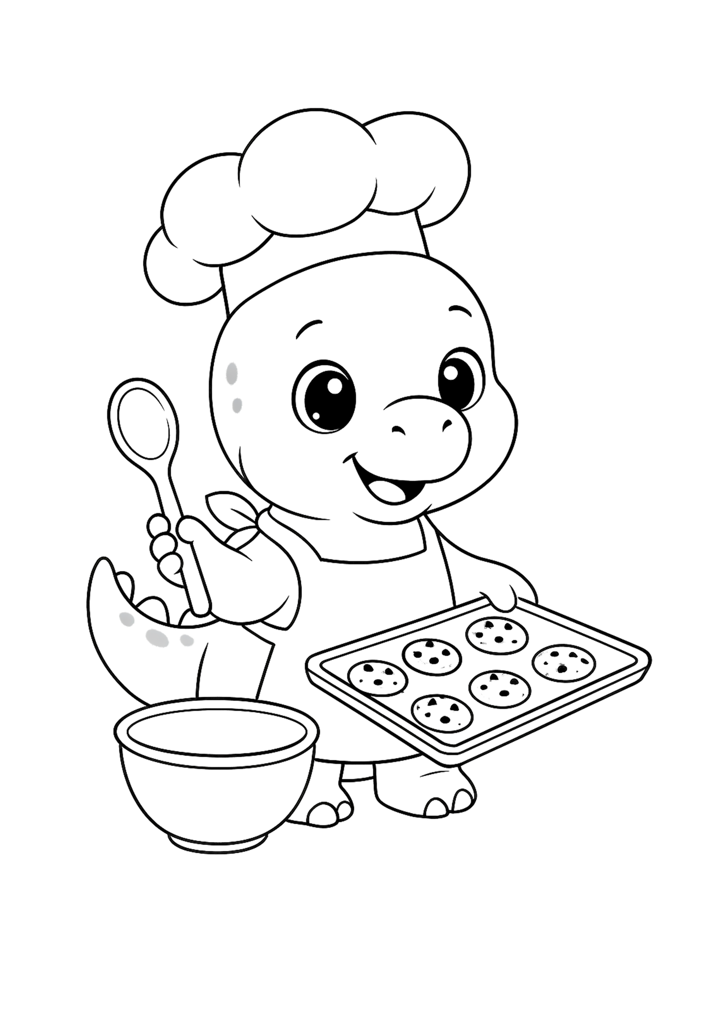 Dinosaur coloring book