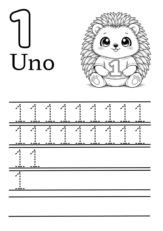 Learn Numbers from 1 to 20 in Spanish