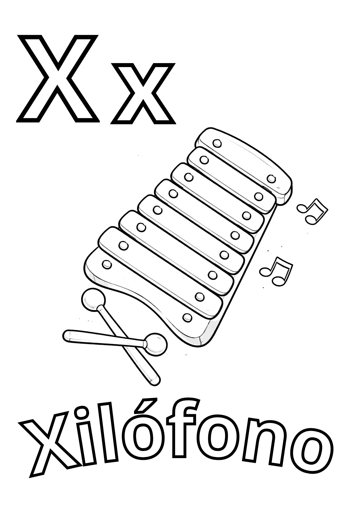 Abecedario en Español para Colorear - Educational PDF for Children