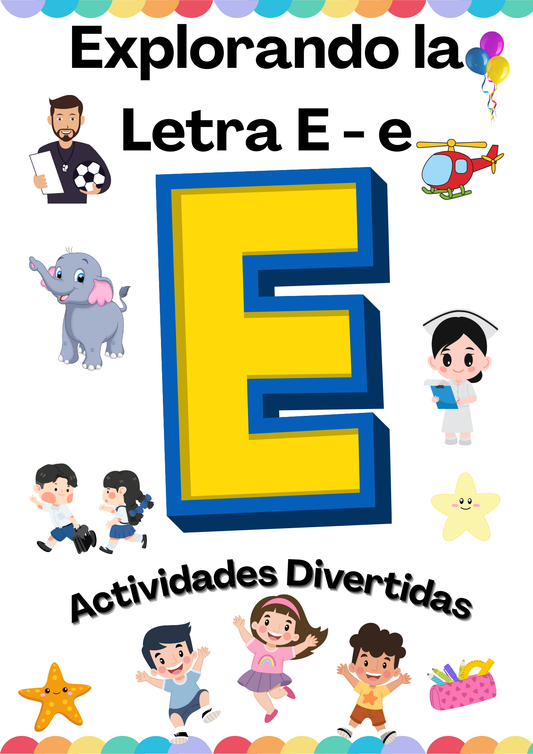 Learning the Letter E – e Educational PDF for Kids