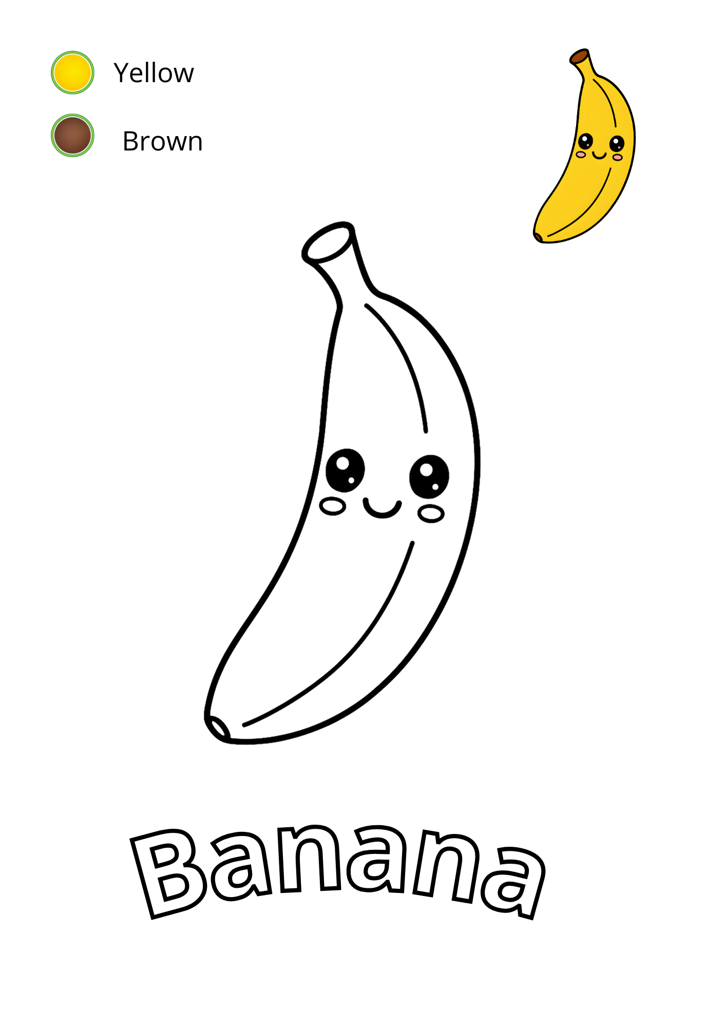 Aprendiendo colores con frutas