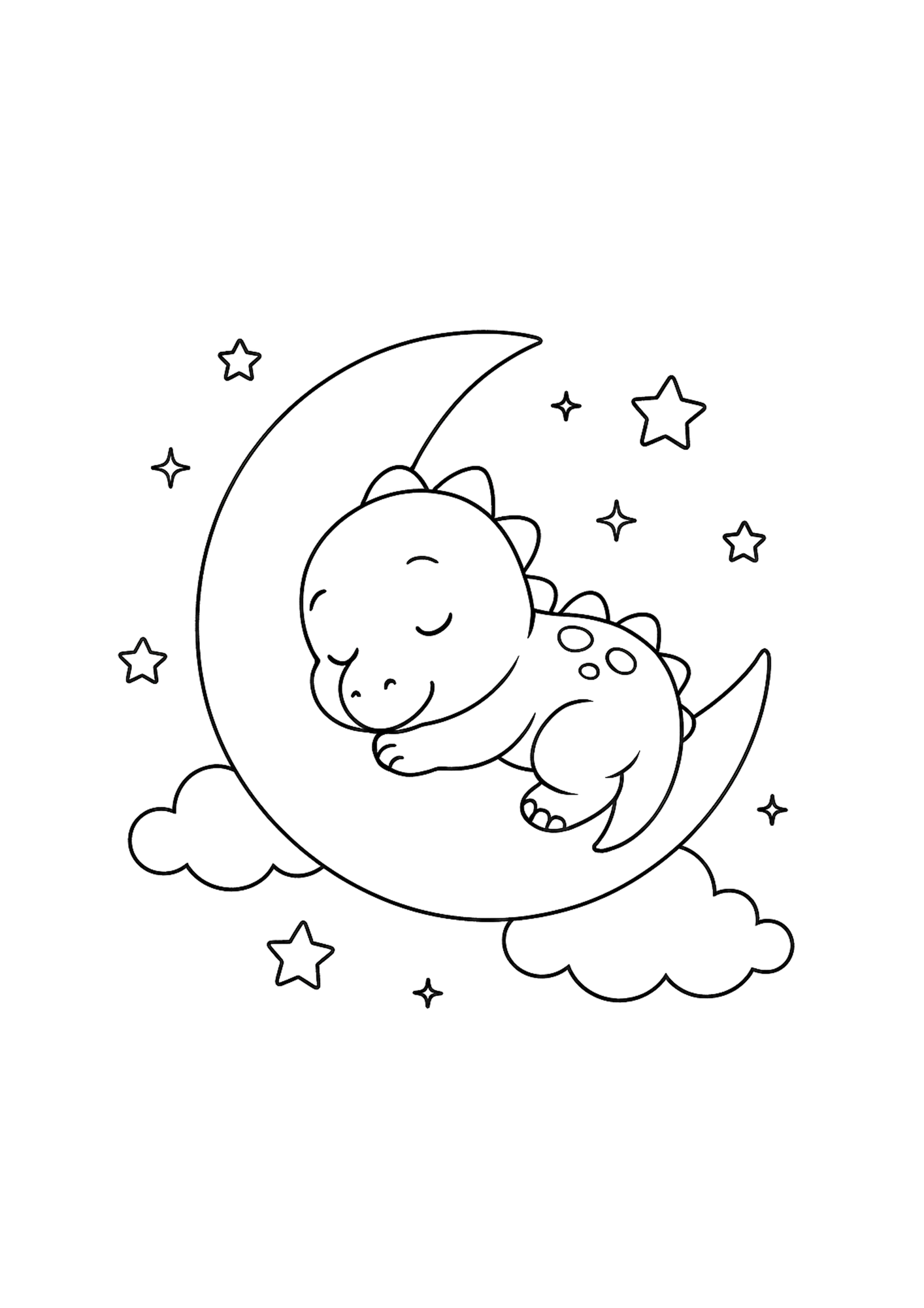 Dinosaur coloring book